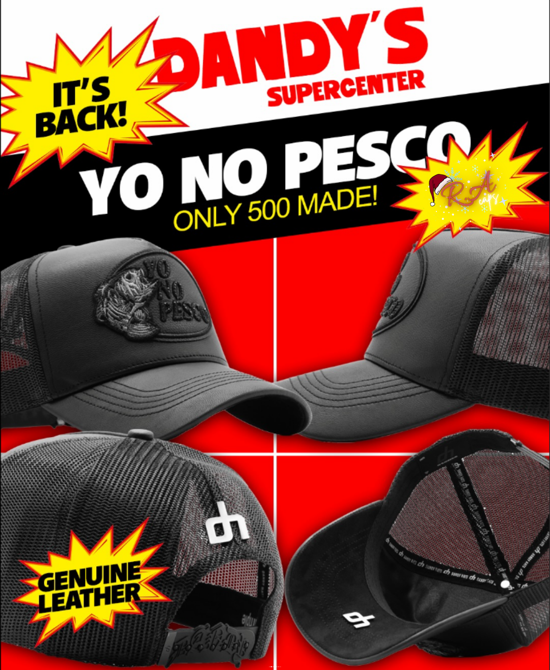 Dandy Hats Yo no pesco